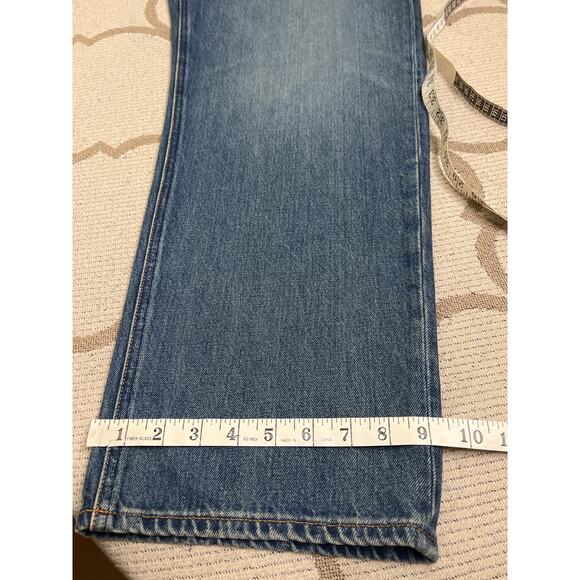 Alex Mill Bev Relaxed Straight vintage dark indigo jeans, size 33,NWOT,MSRP $225 - Picture 9 of 15